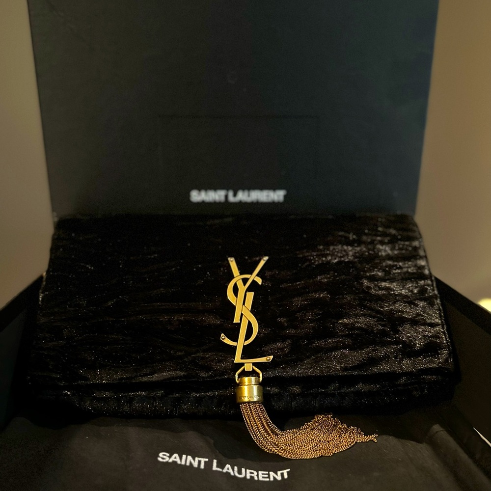 YSL Kate Monogram Tassel Shoulder bag